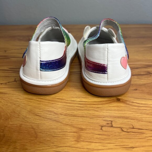Wee Squeak Unicorn Shoes Toddler Size 12 Hook and Loop No Squeak - Picture 5 of 8